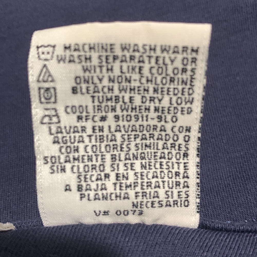 White Stag Navy Shirt Sleeve T Shirt, Women’s Size 4X - Picture 8 of 8